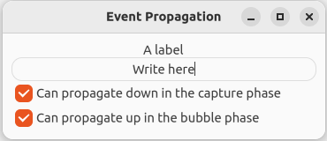 Keyboard Events - Event Propagation